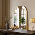 Premium Quality - Curved Wall Mirror with Metal Border